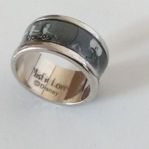 Disney SilverTone Mis Fit Ring
